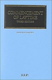 Commencement of Laytime (Hardcover, 3rd)