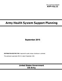 Army Techniques Publication Atp 4-02.55 Army Health System Support Planning September 2015 (Paperback)