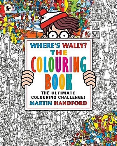 Wheres Wally? The Colouring Book (Paperback)