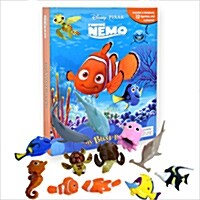 Disney Finding Nemo : My Busy Books (미니피규어 12개 포함) (Hardcover, 미니피규어 12개 포함)