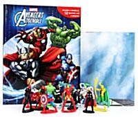 Marvel Avengers Assemble : My Busy Books (미니피규어 12개 포함) (Hardcover, 미니피규어 12개 포함)