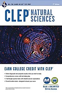 Clep(r) Natural Sciences Book + Online (Paperback, 3)