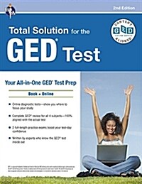 GED Total Solution, for the 2024-2025 GED Test, 2nd Edition (Paperback, 2)