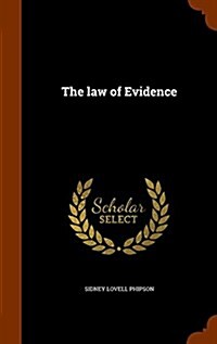 The Law of Evidence (Hardcover)
