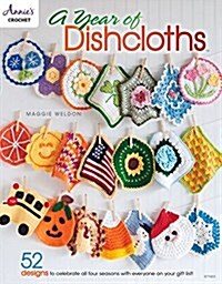 A Year of Dishcloths (Paperback)