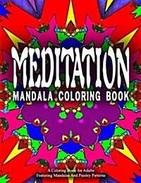 Meditation Mandala Coloring Book - Vol.8: Women Coloring Books for Adults (Paperback)