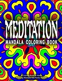 Meditation Mandala Coloring Book - Vol.9: Women Coloring Books for Adults (Paperback)