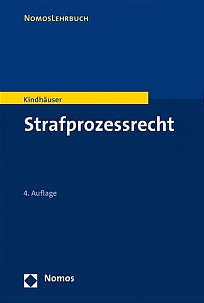 Strafprozessrecht (Paperback, 4, 4. Vollig Ubera)