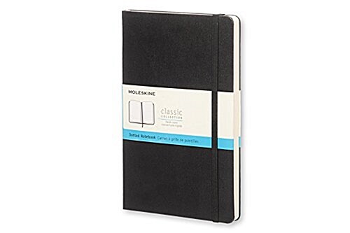 Moleskine Classic Notebook, Large, Dotted, Black, Hard Cover (5 X 8.25) (Other)