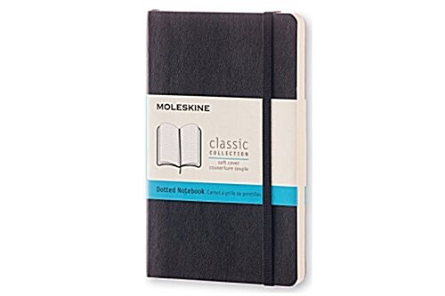 Moleskine Classic Notebook, Pocket, Dotted, Black, Soft Cover (3.5 X 5.5) (Other)