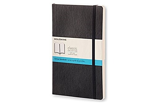 Moleskine Classic Notebook, Large, Dotted, Black, Soft Cover (5 X 8.25) (Other)