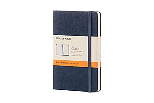 Moleskine Classic Notebook, Pocket, Ruled, Sapphire Blue, Hard Cover (3.5 X 5.5) (Other)