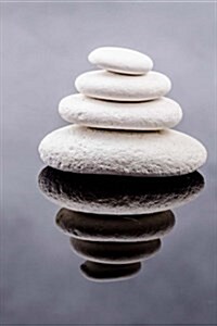Relaxing Zen Stones Black and White: Blank 150 Page Lined Journal for Your Thoughts, Ideas, and Inspiration (Paperback)