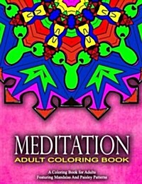 MEDITATION ADULT COLORING BOOKS - Vol.19: women coloring books for adults (Paperback)