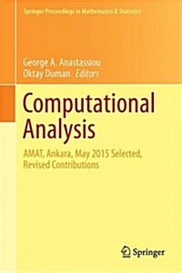 Computational Analysis: Amat, Ankara, May 2015 Selected Contributions (Hardcover, 2016)