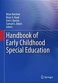 Handbook of Early Childhood Special Education (Hardcover, 2016)