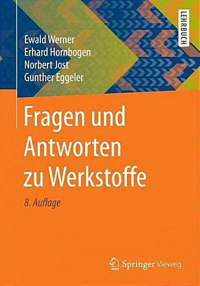 Fragen Und Antworten Zu Werkstoffe (Paperback, 8, 8., Aktualisier)