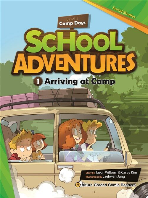 School Adventures 1-1 Arriving at Camp (Paperback + QR 코드)
