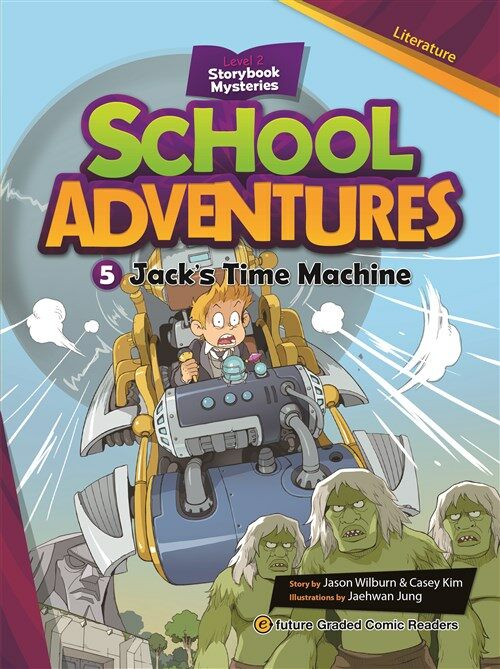 School Adventures 2-5 Jack’s Time Machine (Paperback + QR 코드)