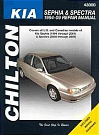 KIA Sephia & Spectra 1994-09 Repair Manual (Paperback)
