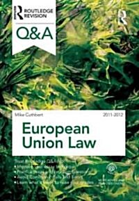 European Union Law 2011-2012 (Paperback, 8th)