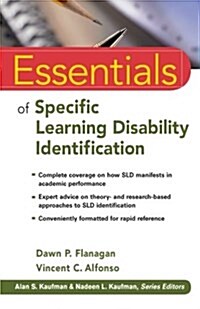Essentials of Specific Learning Disability Identification (Paperback)