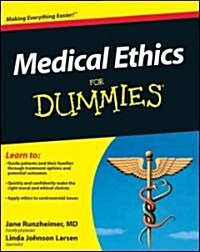 Medical Ethics for Dummies (Paperback)