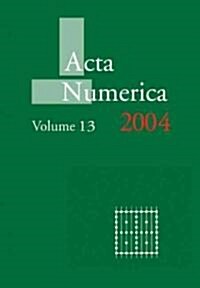 Acta Numerica 2004: Volume 13 (Paperback)