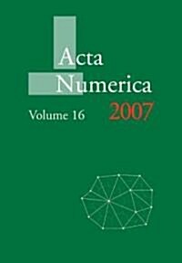 Acta Numerica 2007: Volume 16 (Paperback)