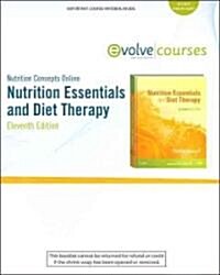 Nutrition Concepts Online for Nutrition Essentials and Diet Therapy (User Guide, Access Code and Textbook Package) (Paperback, 11)