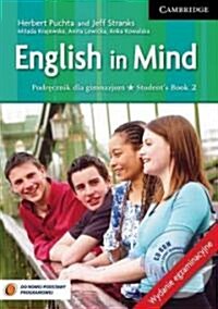 English in Mind Level 2 Students Book with Exam Sections and CD-ROM Polish Exam Edition (Package)