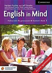 English in Mind Level 3 Students Book with Exam Sections and CD-ROM Polish Exam Edition (Package)