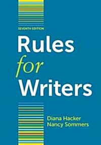 [중고] Rules for Writers (Spiral, 7)