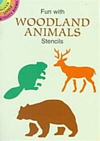 Fun With Woodland Animals Stencils (Paperback)