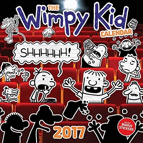The Wimpy Kid 2017 Illustrated Calendar (Wall, 2017)