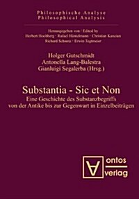 Substantia - Sic Et Non (Hardcover)