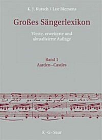 Gro?s S?gerlexikon (Hardcover, 4th, Enlarged, Revised)