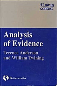 Analysis of Evidence (Paperback)