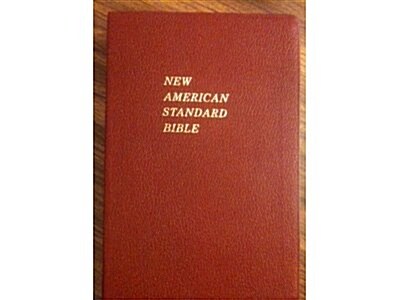 The New American Standard Bible Cameo Edition Burgundy Bonded Leather, 742xrl (Bonded Leather)
