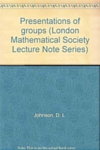 Presentations of Groups (Paperback)