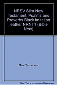 Slim New Testament, Psalms & Proverbs (Imitation Leather)