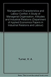 Management Charats, Labour Conflict (Hardcover)