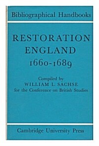 Restoration England 1660-1689 (Hardcover)