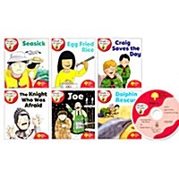 Floppys Phonics Stage 4 (Storybooks Paperback 6권 + Audio CD 1장, 미국발음)