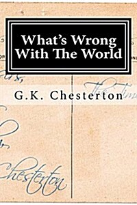 Whats Wrong with the World (Paperback)