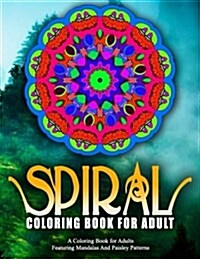 SPIRAL COLORING BOOKS FOR ADULTS - Vol.15: women coloring books for adults (Paperback)