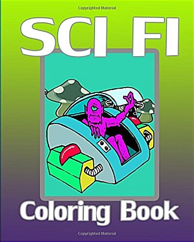 Sci Fi Coloring Book (Paperback)