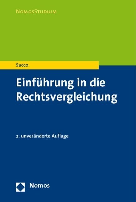 Einfuhrung in Die Rechtsvergleichung: Aus Dem Italienischen Ubersetzt Von Dr. Jacob Joussen (Paperback, 2, 2., Unverandert)