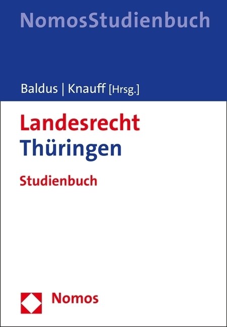 Landesrecht Thuringen: Studienbuch (Paperback)