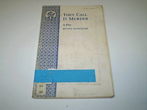 They Call it Murder (Paperback)